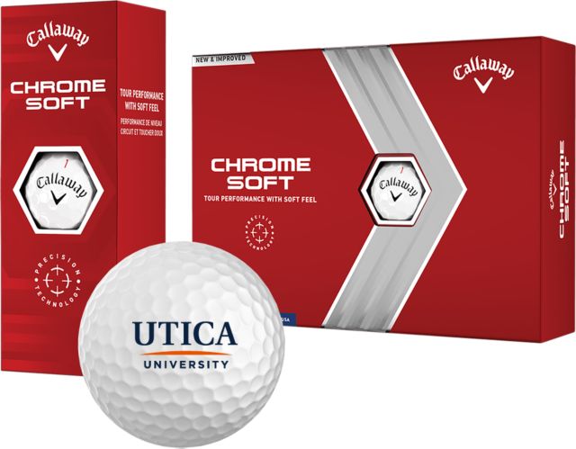 Utica Callaway Soft Golf Balls 12/pkg Utica Universty Institutional Wordmark - ONLINE ONLY