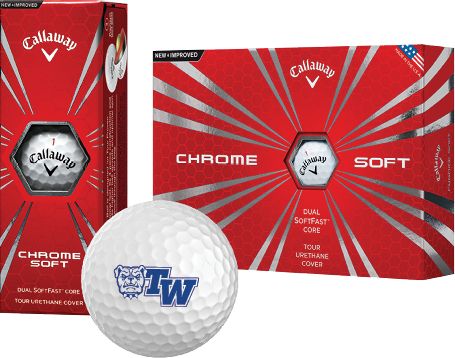 Tennessee Wesleyan Callaway Soft Golf Balls 12/pkg Official Logo - ONLINE ONLY