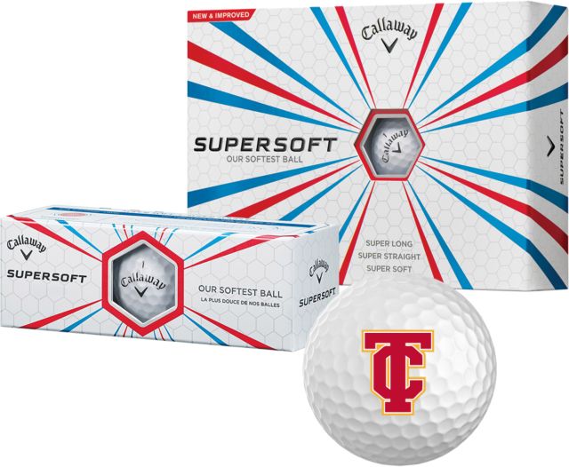Triton Callaway Supersoft Golf Balls 12/pkg Triton College TC Wordmark - ONLINE ONLY