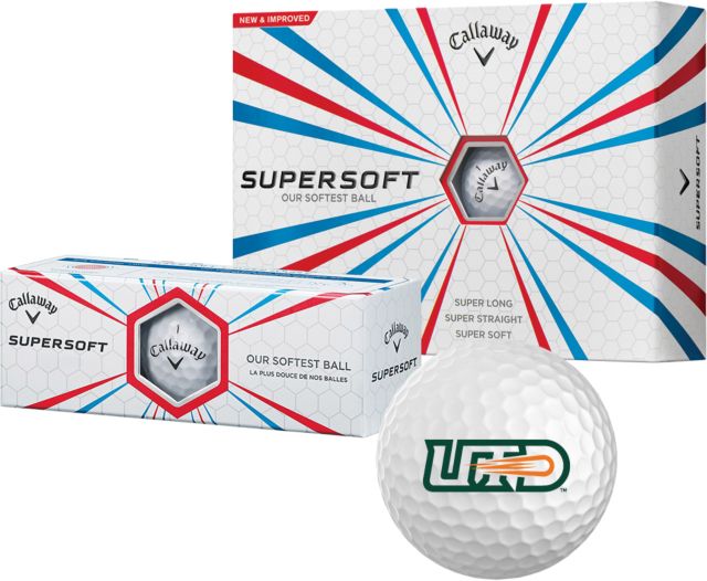 UT Dallas Callaway Supersoft Golf Balls 12/pkg UTD - UTD Athletic Mark - ONLINE ONLY