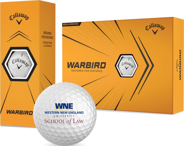 Western New England Callaway Warbird Golf Balls 12/pkg School of Law - ONLINE ONLY