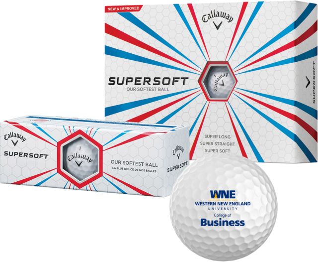 Western New England Callaway Supersoft Golf Balls 12/pkg College of Business - ONLINE ONLY