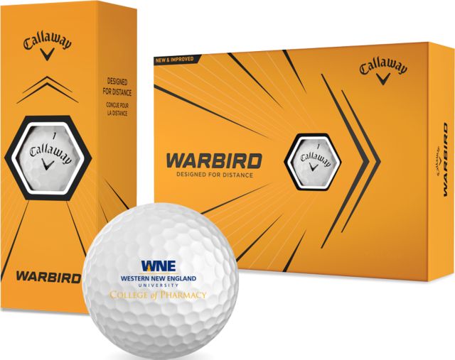 Western New England Callaway Warbird Golf Balls 12/pkg College of Pharmacy - ONLINE ONLY