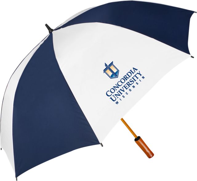 Concordia WI 64 Inch Umbrella CUW Mark Stacked Centered - ONLINE ONLY