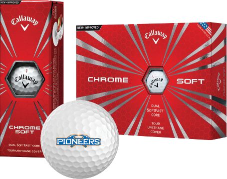 Wisconsin Platteville Callaway Soft Golf Balls 12/pkg Official Logo - ONLINE ONLY
