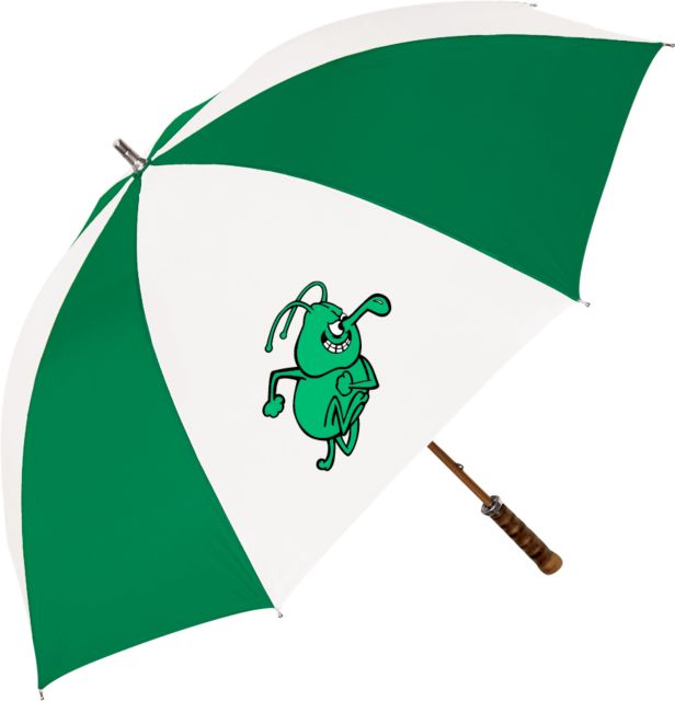 Arkansas Monticello 64 Inch Kelly Green/White Umbrella Mascot - ONLINE ONLY