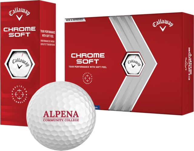 Alpena Callaway Soft Golf Balls 12/pkg Wordmark - ONLINE ONLY