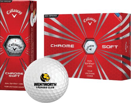 Wentworth Callaway Soft Golf Balls 12/pkg Leopard Club - ONLINE ONLY