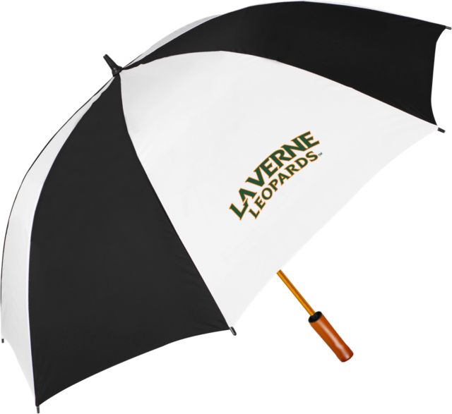 LaVerne 64 Inch Umbrella University of La Verne  Leopards Arched