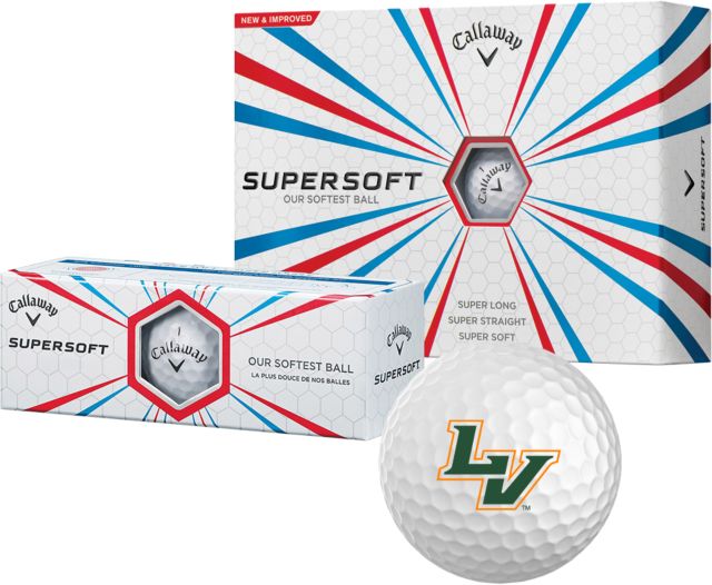 LaVerne Callaway Supersoft Golf Balls 12/pkg University of La Verne  LV Mark