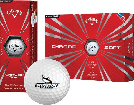 Stockton Callaway Soft Golf Balls 12/pkg Official Logo - ONLINE ONLY