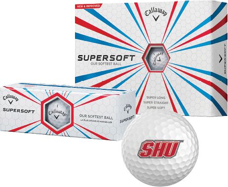 Sacred Heart Callaway Supersoft Golf Balls 12/pkg Primary Logo - ONLINE ONLY