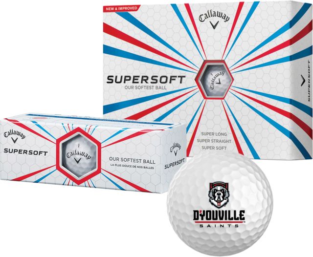 D Youville Callaway Supersoft Golf Balls 12/pkg D Youville Primary Athletics Mark