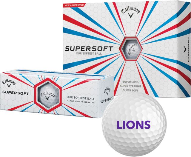 Emerson Callaway Supersoft Golf Balls 12/pkg Lions - ONLINE ONLY