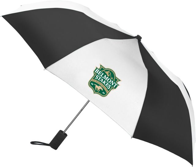 NYRA 42 Inch Slim Stick Black/White Umbrella