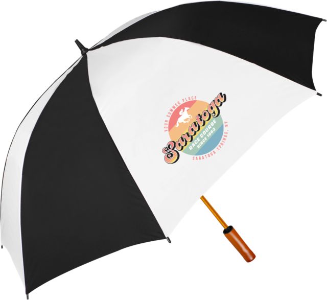 Saratoga Sunset 64 Inch Black/White Umbrella