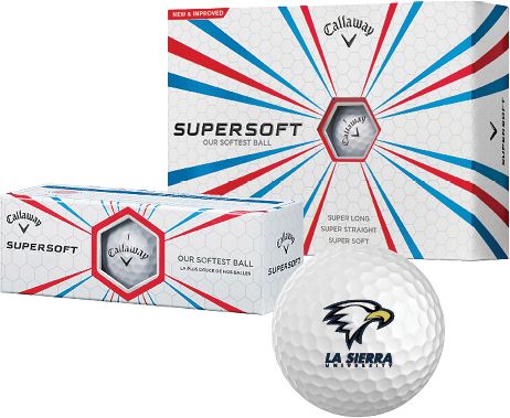 La Sierra Callaway Supersoft Golf Balls 12/pkg Primary Mark - ONLINE ONLY