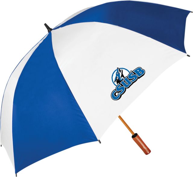 Cal State San Bernardino 64 Inch Umbrella Primary Logo - ONLINE ONLY