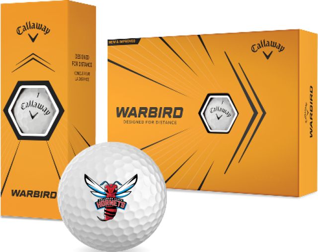 Delaware State Callaway Warbird Golf Balls 12/pkg Delaware State Athletic Primary Mark - ONLINE ONLY