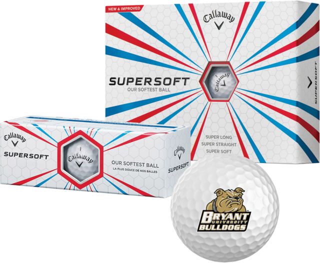 Bryant Callaway Supersoft Golf Balls 12/pkg Bryant Official Logo - ONLINE ONLY