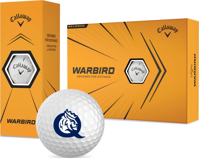 Queens U of Charlotte Callaway Warbird Golf Balls 12/pkg Queens Athletic Mark - ONLINE ONLY