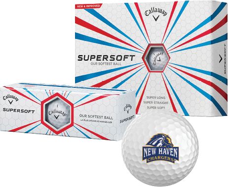 New Haven Callaway Supersoft Golf Balls 12/pkg Official Logo - ONLINE ONLY