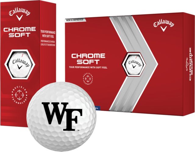Wake Forest Callaway Soft Golf Balls 12/pkg WF - ONLINE ONLY