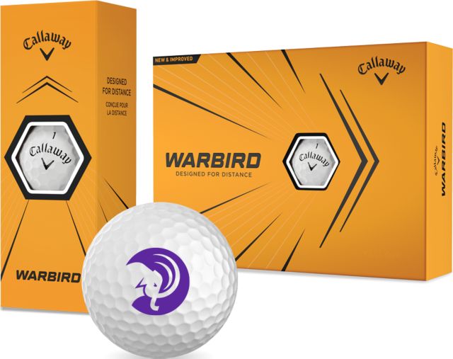 Amherst College Callaway Warbird Golf Balls 12/pkg Circle Mammoth Head - ONLINE ONLY