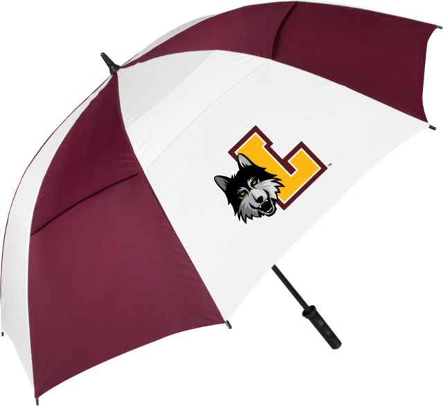Loyola Chicago 62 Inch Vented Umbrella - ONLINE ONLY
