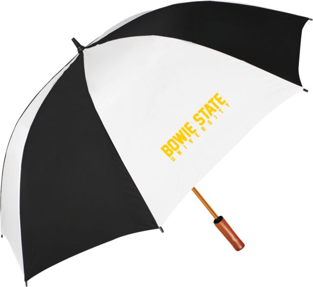 Bowie State 64 Inch Umbrella Bowie State University Stacked - ONLINE ONLY