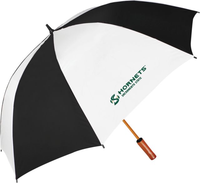 Sacramento State 62 Inch Forest Umbrella Official Logo Flat - ONLINE ONLY