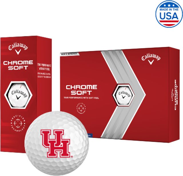 Houston Callaway Soft Golf Balls 12/pkg Skin - ONLINE ONLY