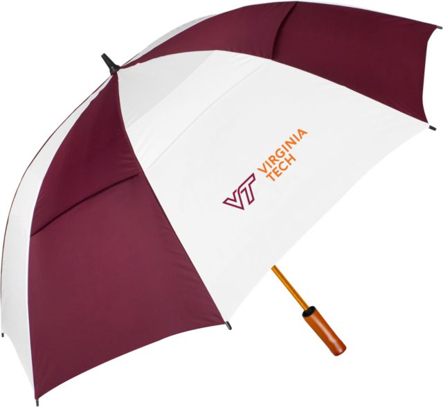 Virginia Tech 64 Inch Umbrella Primary Institutional Flat - ONLINE ONLY