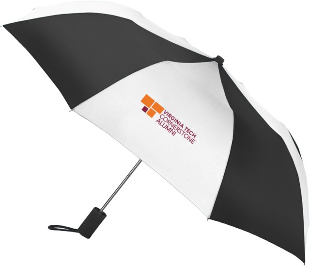 Virginia Tech Univ 42 Inch Slim Stick Umbrella Cornerstone Alumni Horizontal R