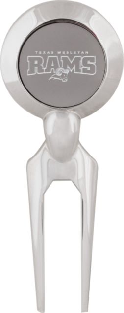 Texas Wesleyan Divot Tool/Ball Marker Primary Mark  Engraved - ONLINE ONLY