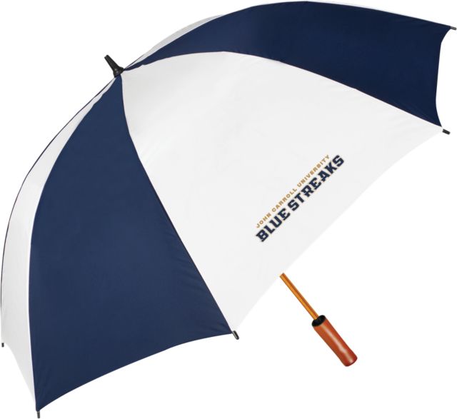 John Carroll 62 Inch Vented Umbrella Wordmark - ONLINE ONLY