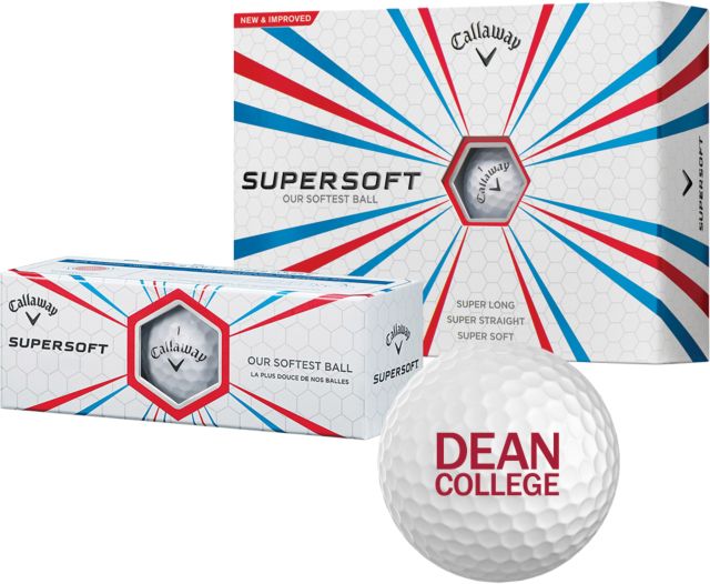 Dean College Callaway Supersoft Golf Balls 12/pkg Primary Mark - ONLINE ONLY