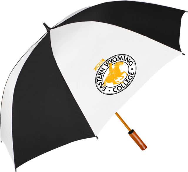 Eastern Wyoming 64 Inch Umbrella Eastern Wyoming College Lancers Primary Mark - ONLINE ONLY