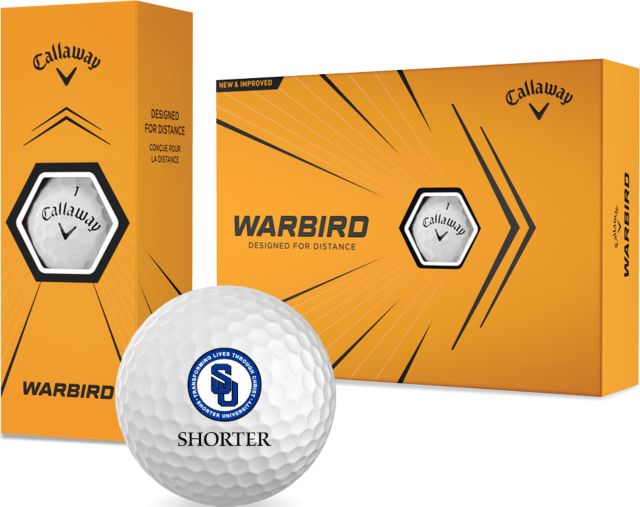 Shorter Univ Callaway Warbird Golf Balls 12/pkg Shorter University SU - ONLINE ONLY