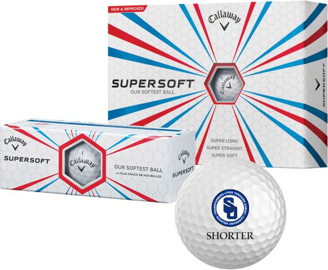Shorter Univ Callaway Supersoft Golf Balls 12/pkg Shorter University SU - ONLINE ONLY