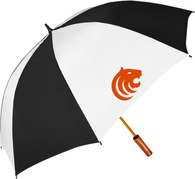 Fashion Institute 64 Inch Umbrella FIT - Tiger Mascot Head - ONLINE ONLY