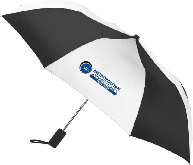 Metropolitan Penn Valley 42 Inch Slim Stick Umbrella Metropolitan Community College Penn Valley - ONLINE ONLY