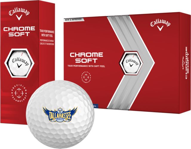 Tallahassee Callaway Soft Golf Balls 12/pkg Tallahassee Eagles Primary Athletics Mark - ONLINE ONLY