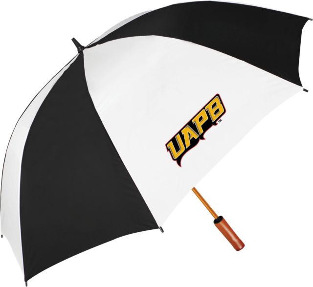 Arkansas Pine Bluff 64 Inch Umbrella UAPB Word Mark - ONLINE ONLY