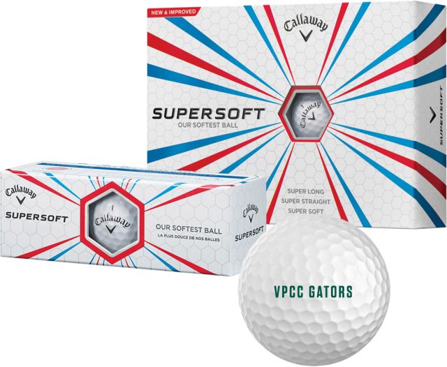 Virginia Peninsula Callaway Supersoft Golf Balls 12/pkg VPCC Gators - ONLINE ONLY