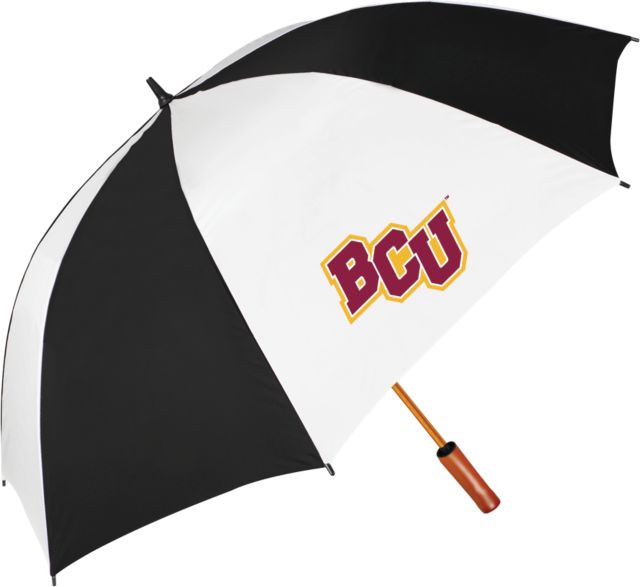 Bethune Cookman 62 Inch Vented Umbrella BCU - ONLINE ONLY