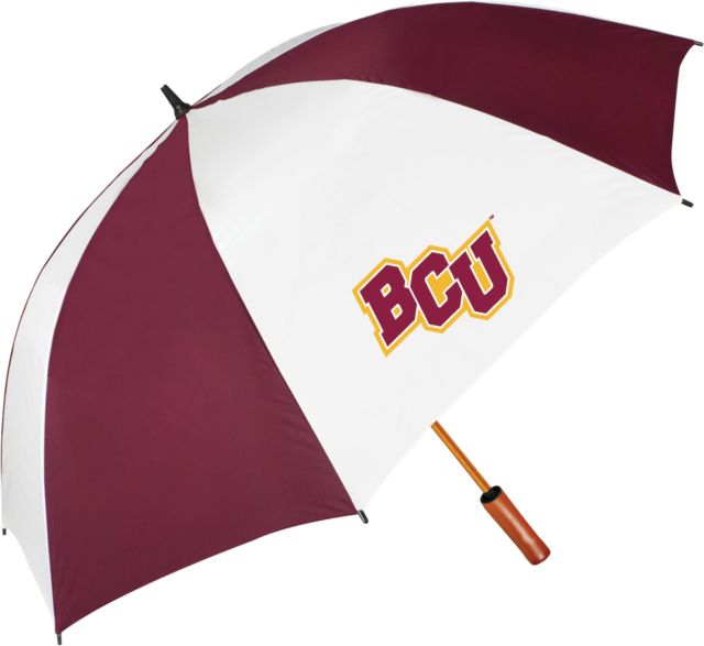 Bethune Cookman 62 Inch Vented Umbrella BCU - ONLINE ONLY