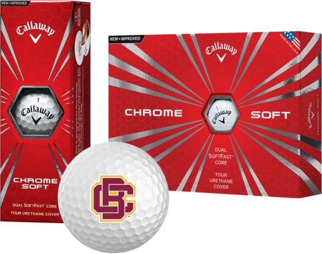 Bethune Cookman Callaway Soft Golf Balls 12/pkg Primary Mark - ONLINE ONLY