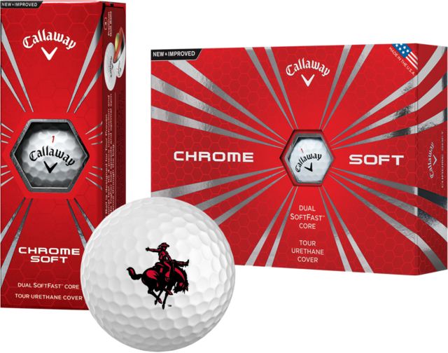 Northwestern OK Callaway Chrome Soft Golf Balls 12/pkg Primary Mark - ONLINE ONLY