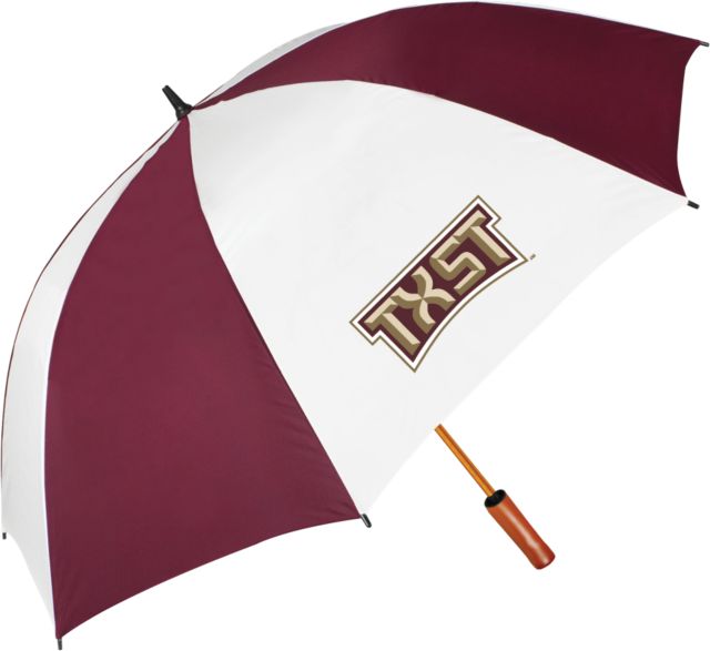 Texas State 62 Inch Vented Umbrella TXST Texas State - ONLINE ONLY